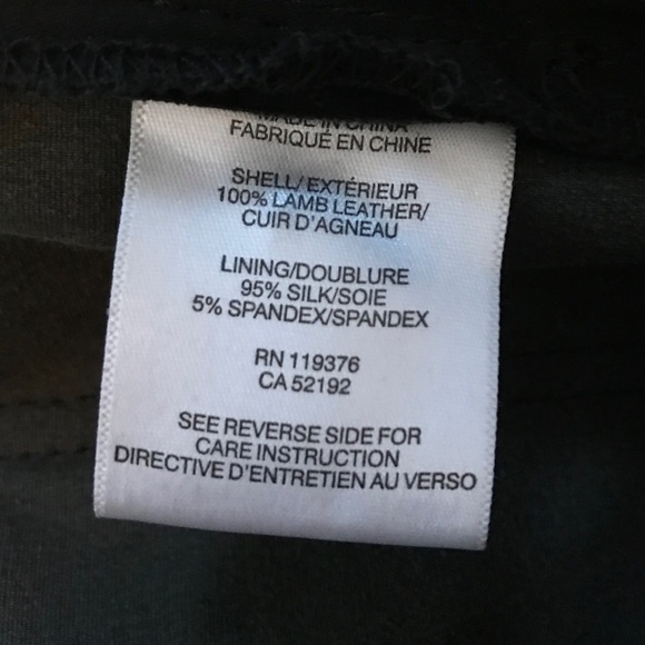 Helmet Lang Brushed Stretch-Leather Tapered Pants - Picture 7 of 8